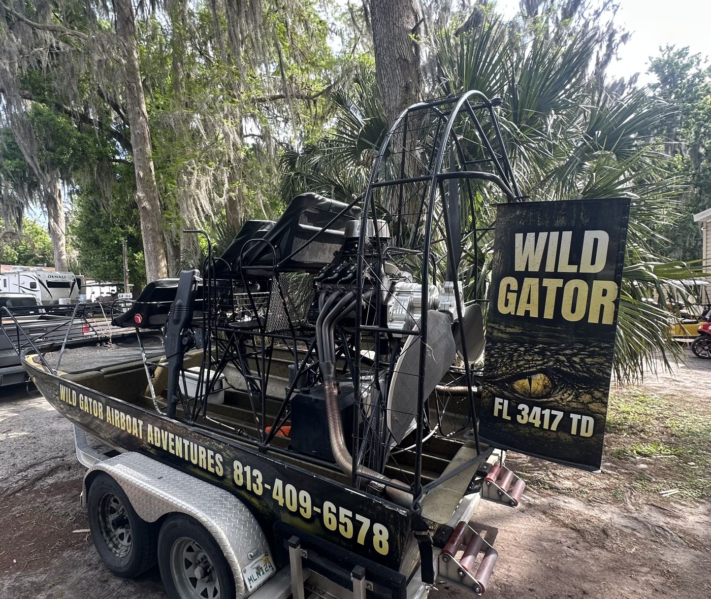 The Wild Gator airboat