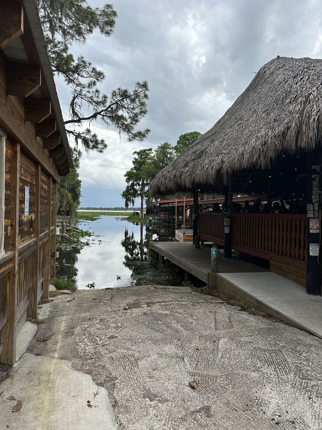 Walk out to the water at Cherry Pocket
