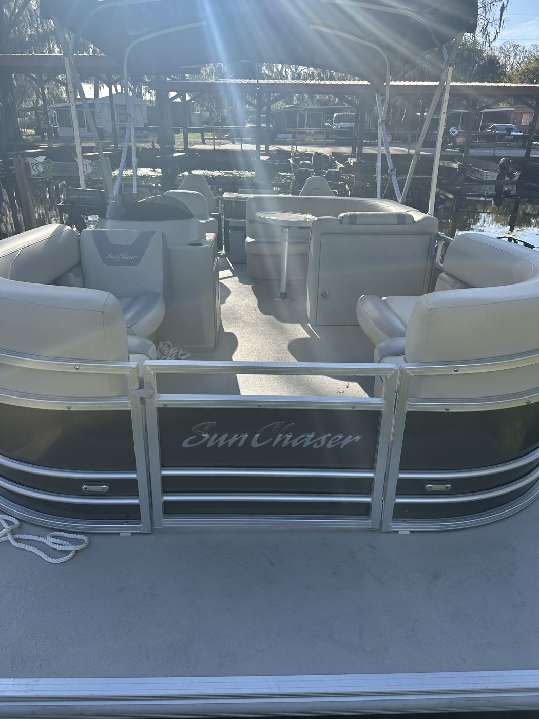 Cushioned seats